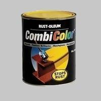 Rust-Oleum CombiColor RAL 9005 Hoogglans - 0,75 Liter, Doe-het-zelf en Verbouw, Verf, Beits en Lak, Nieuw, Verzenden
