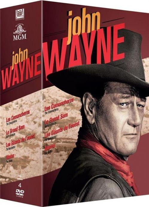 COFFRET JOHN WAYNE 4 FILMS - IMPORT, Cd's en Dvd's, Dvd's | Actie, Verzenden