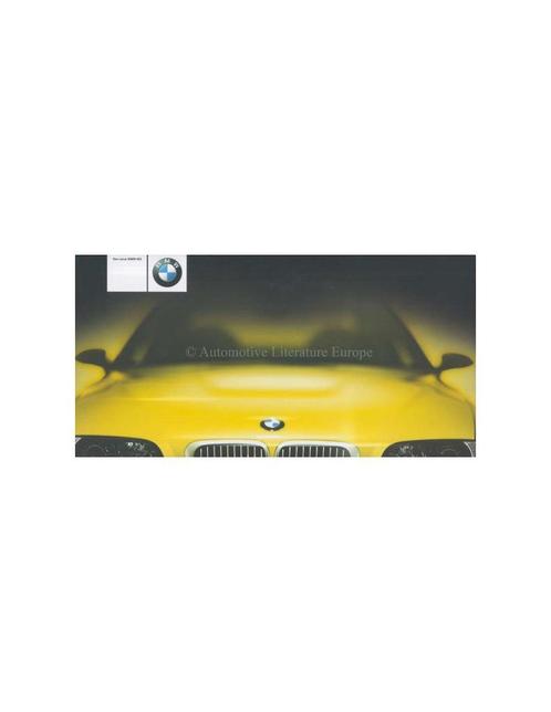2000 BMW M3 BROCHURE DUITS, Boeken, Auto's | Folders en Tijdschriften, BMW