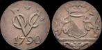 Netherlands Utrecht Voc copper duit 1790 koper, Postzegels en Munten, Munten | Europa | Niet-Euromunten, Verzenden