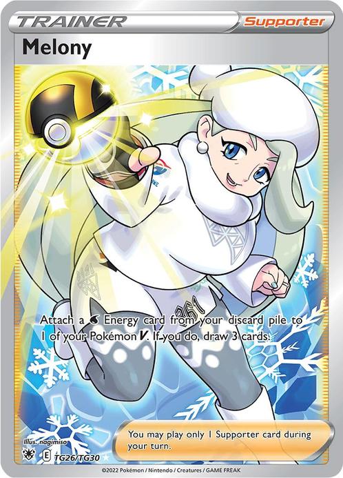 Melony tg26/tg30 Astral Radiance, Hobby en Vrije tijd, Verzamelkaartspellen | Pokémon, Losse kaart, Nieuw, Foil, Ophalen of Verzenden