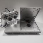Playstation 2 Slim Zilver + Sony controller SCPH-70004, Ophalen of Verzenden, Nieuw