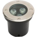 LED Grondspot - Aruz - Inbouw Rond - 3W - Waterdicht IP67 -, Huis en Inrichting, Ophalen of Verzenden, Nieuw, Vloerspot of Grondspot