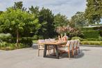 Suns Ovada tuintafel matt royal grey frame met teak blad 340, Ophalen of Verzenden, Nieuw