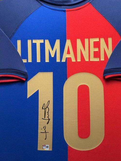 FC Barcelona - Spaanse voetbal competitie - Jari Litmanen -, Verzamelen, Overige Verzamelen