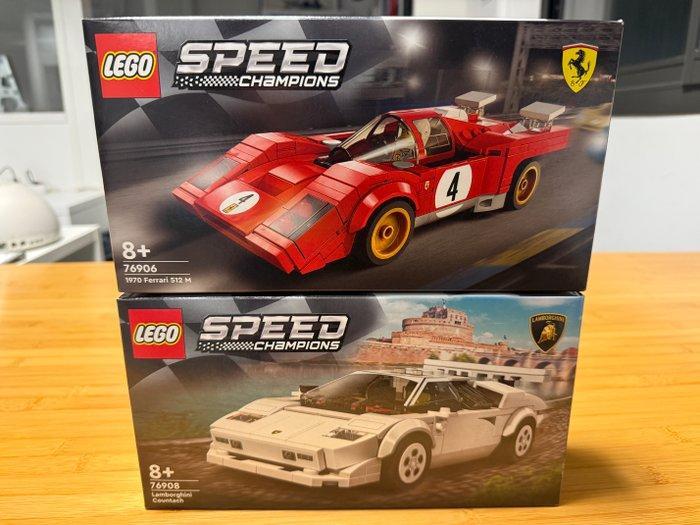 Lego Set - Speed Champions - 76906 & 76908, Kinderen en Baby's, Speelgoed | Duplo en Lego