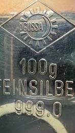 100 gram - Zilver .999 - Ogussa Oostenrijk (Zonder, Postzegels en Munten, Edelmetalen en Baren