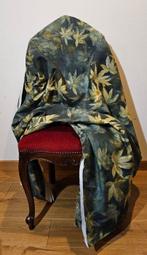 Zware gekamd katoenen stof met esdoornbladeren - 300x280cm -
