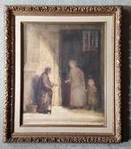 Jakob Smits (1855-1928) - Bedelaar bij kerkuitgang, Antiek en Kunst
