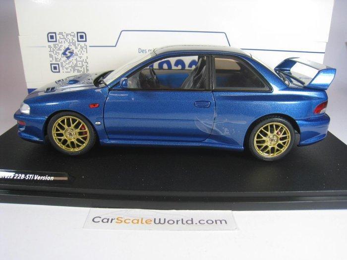 Solido 1:18 - Modelauto - Subaru Impreza 22B-STi Version, Hobby en Vrije tijd, Modelauto's | 1:5 tot 1:12