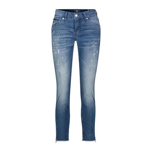 MAC • Rich Slim Chic glitter jeans • 36, Kleding | Dames, Broeken en Pantalons, Blauw, Nieuw, Maat 36 (S), Verzenden