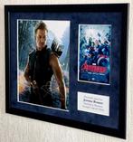 Avengers - Jeremy Renner (Hawkeye) Premium Framed, signed +, Nieuw