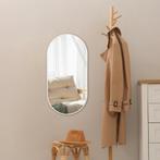 [en.casa] Spiegel Picciano hangend 40x80 cm wit mat, Huis en Inrichting, Woonaccessoires | Spiegels, Verzenden, Nieuw