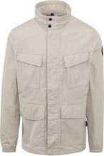 Napapijri Inti Jas Beige maat 3XL Heren, Kleding | Heren, Jassen | Winter, Verzenden, Beige, Nieuw, Overige maten
