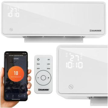 Kaminer Zelvion Elektrische Wandverwarming Wit – Slimme beschikbaar voor biedingen