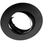 Sanders inbouwspot rond 92mm kantelbaar mat zwart, Ophalen of Verzenden, Nieuw