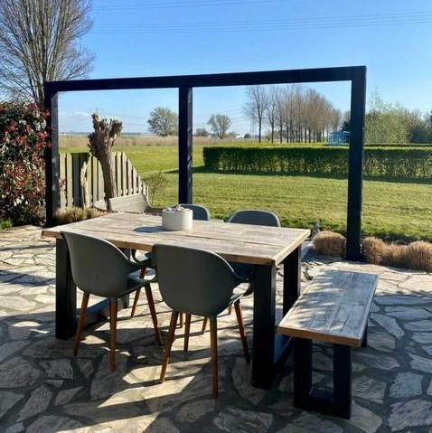 ACTIE! Douglas pergola 3 poot 400cm / 500cm vanaf €225,00, Tuin en Terras, Overkappingen, Veranda, Nieuw, Ophalen of Verzenden