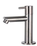 Fonteinkraan 13 x 9 cm recht RVS / mat chroom, Ophalen of Verzenden, Nieuw, Chroom, Kraan