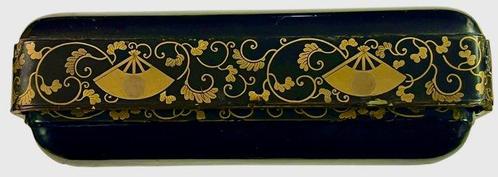 Gouden lakdoos - Verguld - non identificato - Japan - Meiji, Antiek en Kunst, Antiek | Overige Antiek