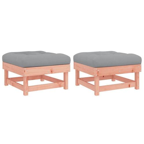 Tuinvoetenbank Douglas Hout - Retourdeal! 35% Korting, Tuin en Terras, Tuinsets en Loungesets, Hocker, Nieuw, Hout, Tuinset, 2 zitplaatsen