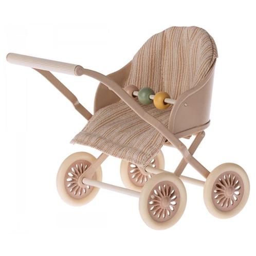 Maileg - Wandelwagen baby muis - roze, Kinderen en Baby's, Speelgoed | Overig