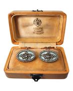 Manchetknopen - 14 karaat Geel goud, Imperial Russian