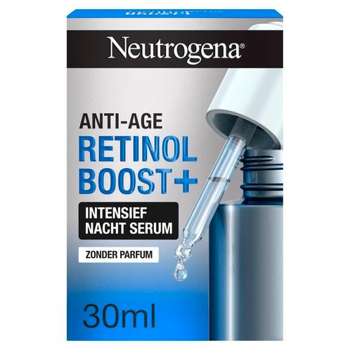 Neutrogena Anti-Age Retinol Boost+ Nachtserum, Sieraden, Tassen en Uiterlijk, Uiterlijk | Gezichtsverzorging, Nieuw, Verzenden