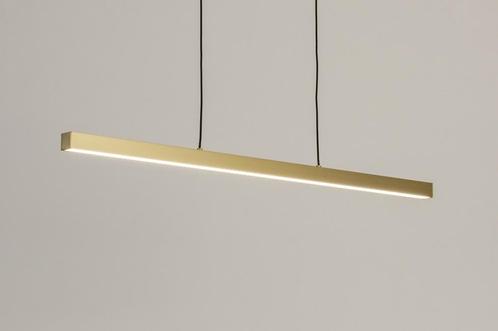 Rietveld Hanglampen - Goud - Geschuurd Aluminium, Huis en Inrichting, Lampen | Hanglampen, Verzenden