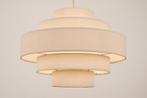 Rietveld Hanglampen - Creme, Beige, Zand - Stof, Metaal, Huis en Inrichting, Lampen | Hanglampen, Verzenden, Nieuw