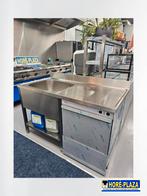 RVS spoeltafel horeca | 1400x700x860 mm | Optie Vaatwasser, Nieuw zonder verpakking
