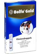 Bolfo Gold Hond 100 - 4 pipetten | 4 - 10KG, Nieuw, Ophalen of Verzenden