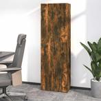 vidaXL Kantoorkast 60x32x190 cm bewerkt hout gerookt, Huis en Inrichting, Kasten | Roldeurkasten en Archiefkasten, Verzenden, Nieuw