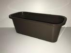 Bloembak Bruin lengte 40cm (set van 2) (Plantenbakken), Tuin en Terras, Bloembakken en Plantenbakken, Verzenden, Nieuw