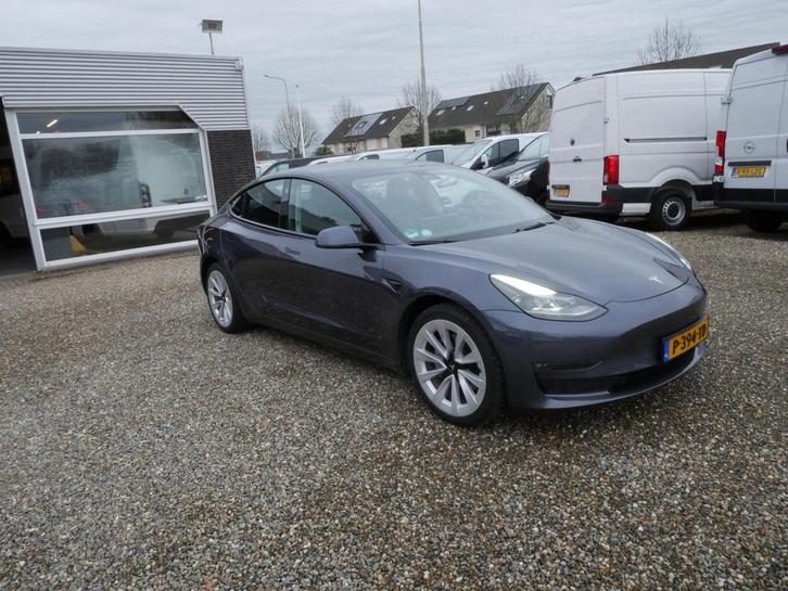 Zakelijke Lease |  Tesla Model 3 Long Range, AWD, 75 kWh, Auto's, Tesla, Dealer onderhouden, Lease, Automaat, Hatchback, Overige kleuren