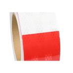 Benson Reflecterende tape - Rood en wit - 50 mm x 17 mete..., Ophalen of Verzenden, Nieuw