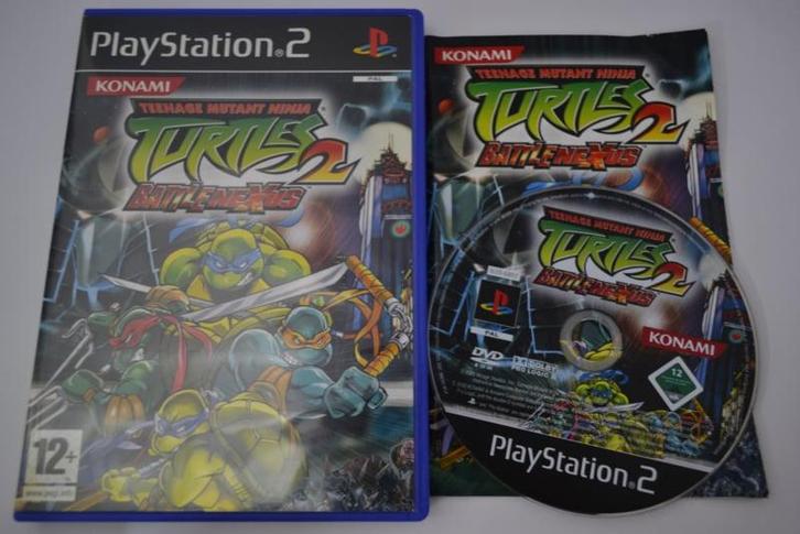 Teenage Mutant Ninja Turtles 2 Battle Nexus (PS2 PAL), Spelcomputers en Games, Games | Sony PlayStation 2, Zo goed als nieuw, Verzenden