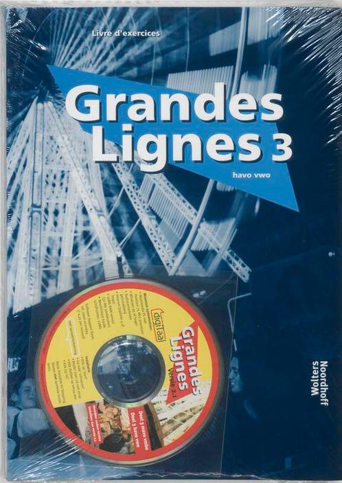 Grandes lignes 3 havo vwo deel Werkboek druk 2 9789001498191, Boeken, Schoolboeken, Zo goed als nieuw, Verzenden