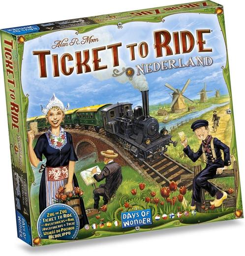 Ticket To Ride - Nederland Uitbreiding | Days Of Wonder -, Hobby en Vrije tijd, Gezelschapsspellen | Bordspellen, Nieuw, Verzenden