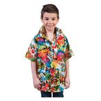 Hawaii feestkleding shirt kinderen - Hawaii kleding, Kinderen en Baby's, Carnavalskleding en Verkleedspullen, Nieuw, Verzenden