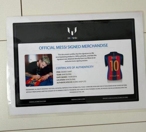 FC Barcelona - Spaanse voetbal competitie - Lionel Messi -, Verzamelen, Overige Verzamelen