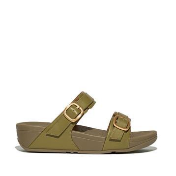 -0% FitFlop  FitFlop Lulu adjustable slide leather  maat 40 beschikbaar voor biedingen