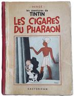 Tintin T4 - Les cigares du pharaon A16 N&B - 1 Album, Nieuw