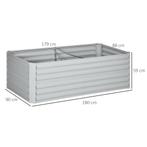 TRUUSK Verhoogd Bed Van Staal, Plantenbed Kweekbed Tuinbed B, Tuin en Terras, Bloembakken en Plantenbakken, Verzenden, Nieuw