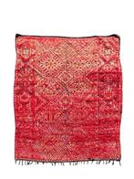 Handgemaakt vintage Berbers tapijt Marokko – Wol - Tapijt -, Huis en Inrichting, Nieuw