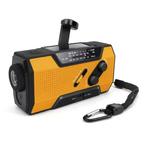 2000mAh Powerbank & Noodradio op Zonne-energie met Dynamo -, Verzenden, Nieuw, MC