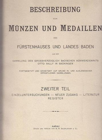 1904 Baden Hilger, Dr Constantin beschikbaar voor biedingen