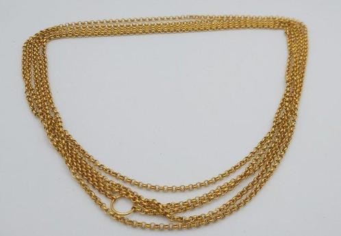 Halsketting - 19.2 kt. Geel goud, Sieraden, Tassen en Uiterlijk, Kettingen