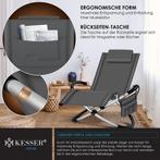 KESSER® Relaxstoel - Ligstoel - Tuinstoel - Weerbestendig -, Tuin en Terras, Verzenden, Nieuw