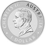 Australië. 1 Dollar 2025 Kangaroo, 1 Oz (.999) (Zonder