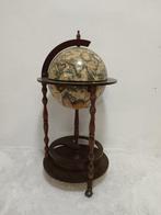 Bar - Hout, pasta - Wereldbol-barmeubel, likeurkast